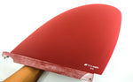 True Ames D-2 Fin - Solid Red