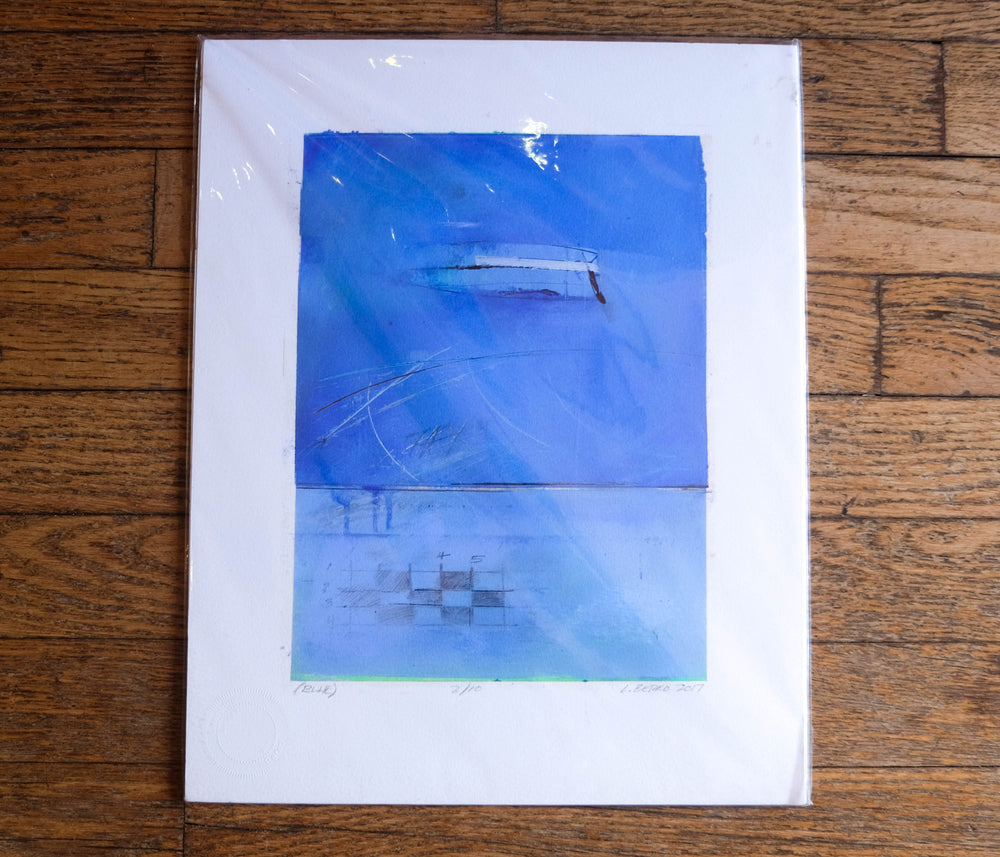 Larry Berko "(Blue)" Signed Limited Edition Print