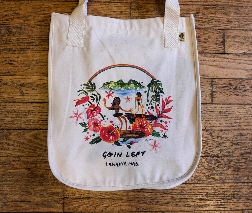 GL x Aloha to Zen Organic Cotton Tote Bag