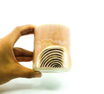 Ceramic Golden Rainbow Tumbler