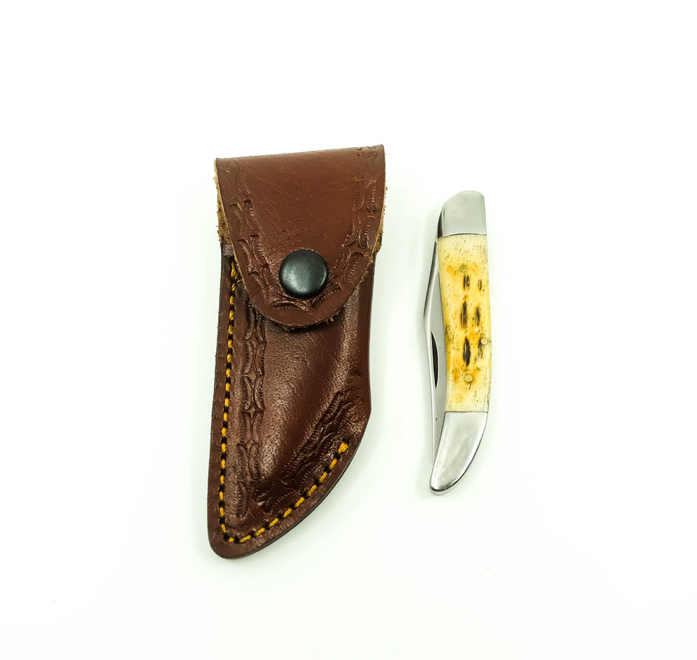 Buck Folder Knife - Staghorn