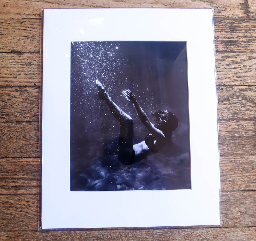 Joy Armstrong Photo Art Print "Let Go" in Black/White