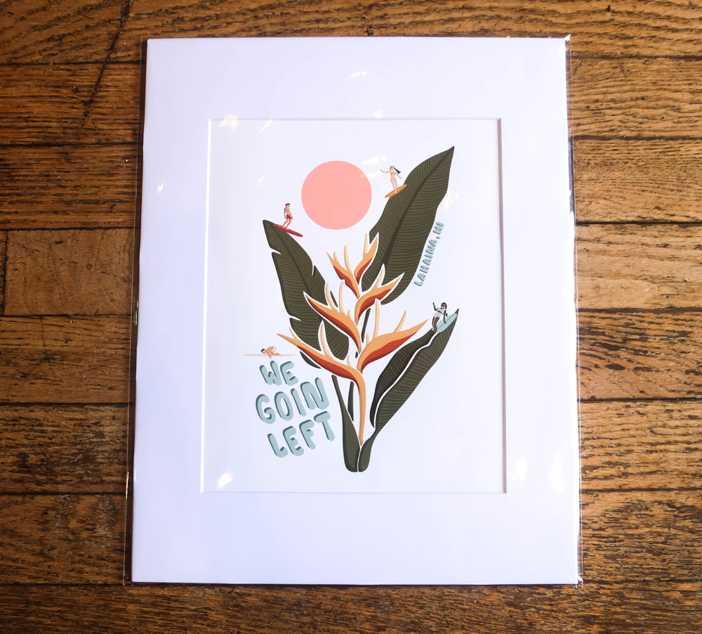 GL x Mad's Masterpiece "We Goin Left" Print