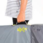Board Bag - FCS Day Long Board 9'6" Cool Grey