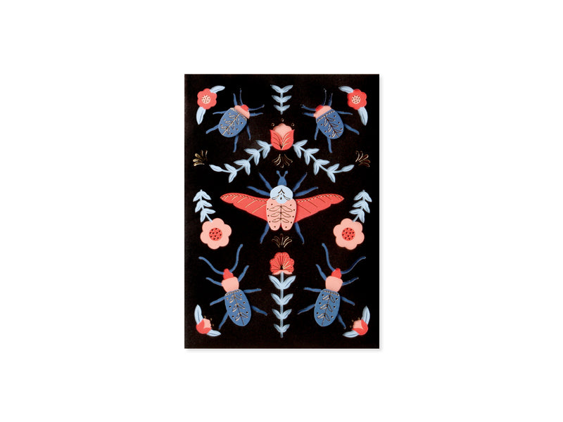 Beetles Layers Card