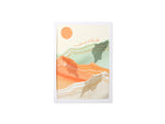 Mountains of Thanks Layers Card