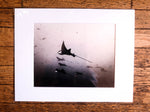 Chloe Underwater Photo Metallic Print "Fly Like An Eagle(Ray)" in B/W