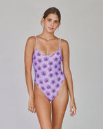 Lokahi Mila One Piece - Purple Hibiscus