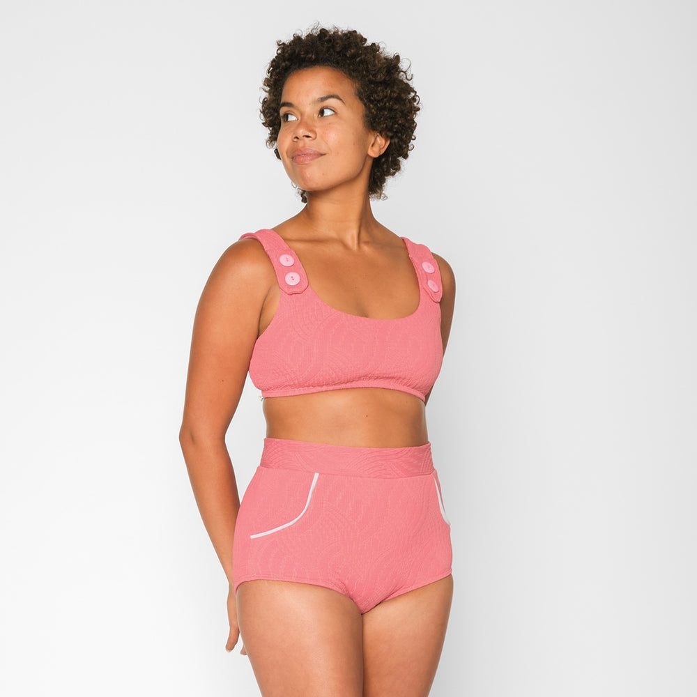 Seea Georgia Bikini Top - Flamingo