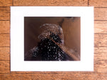 Chloe Underwater Photo Metallic Print "Starry Night" in B/W