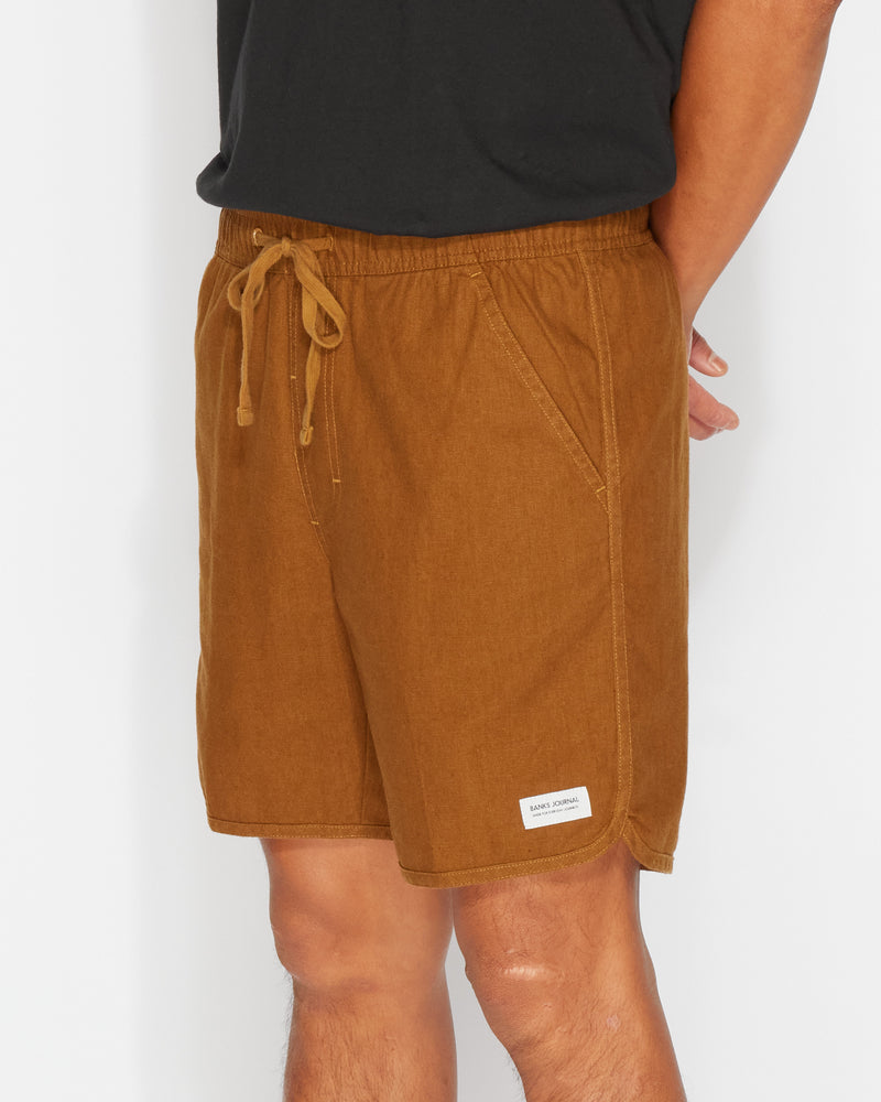 Pathway Elastic Walkshort - Desert Robe